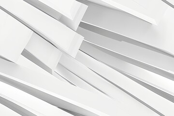 White Minimalist Abstract Background created with Generative AI