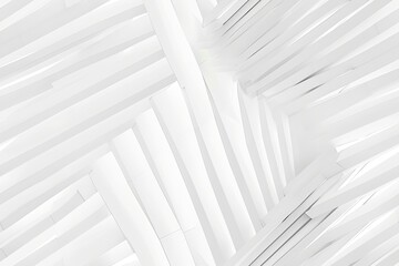 Naklejka premium White Minimalist Abstract Background created with Generative AI