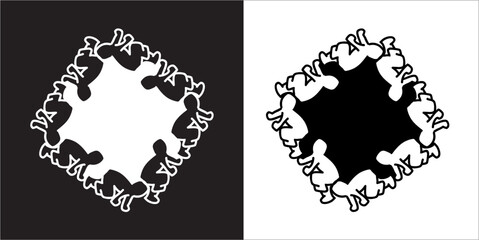  IIlustration Vector graphics of Bitsbats icon