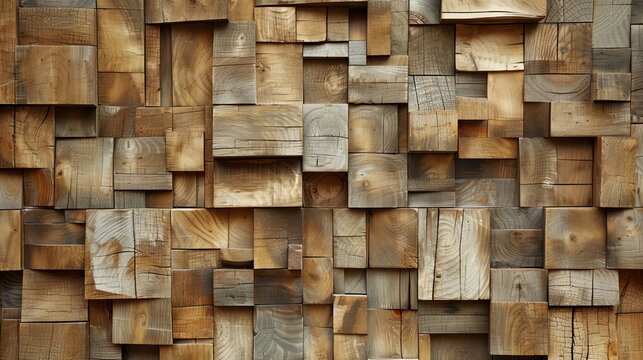 a wooden wall made from wood, in the style of synthetic cubism, ferrania p30, thx sound, soft, dream-like quality, exacting precision, naturecore, dau al set 16:9