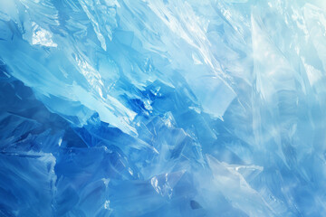Obraz premium abstract style, a mixture of ice glacier for background