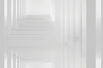 Obraz premium White Minimalist Abstract Background created with Generative AI