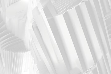 White Minimalist Abstract Background created with Generative AI