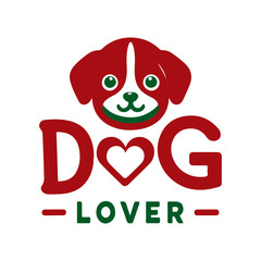 Obraz premium Dog logo and t-shirt design, plus any brand design, vector illustration file.