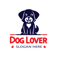 Dog logo and t-shirt design, plus any brand design, vector illustration file.