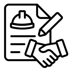 Contract Work Icon