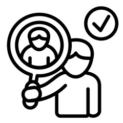 Job Candidate Icon