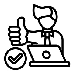 Job Satisfaction Icon