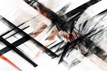 Serene abstract composition with muted color palette