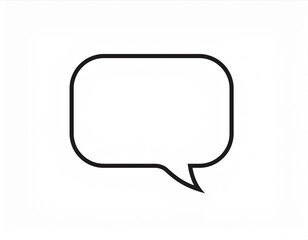 Naklejka premium 吹き出しのイラスト,Generative AI AI画像