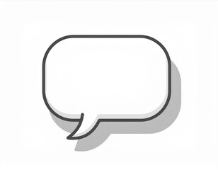 Naklejka premium 吹き出しのイラスト,Generative AI AI画像