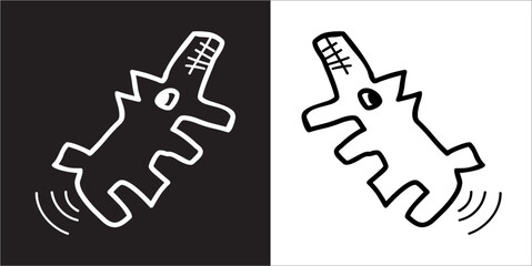  IIlustration Vector graphics of Bitsbats icon