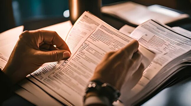 Przeglądanie ważnych biznesowych dokument&oacute;w