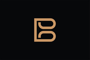 letter B paper clip logo, letter BC CB modern logo, letter B elephant head logo, logomark, letter B comic logo