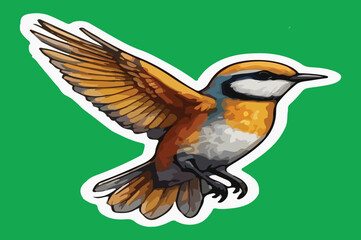 Obraz premium illustration of a bird