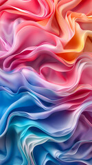 A vibrant abstract 3D background inspired by origami, featuring intricately folded paper structures in bold, contrasting colors, creating a striking visual effect 