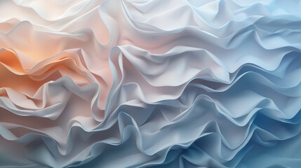 Obraz premium A sophisticated abstract 3D background featuring Japanese origami patterns with metallic finishes and intricate folding techniques, perfect for a luxurious and refined design