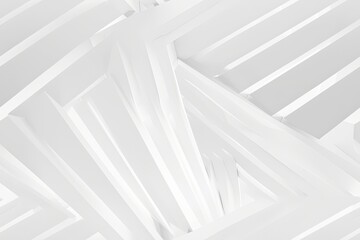 Obraz premium White Minimalist Abstract Background created with Generative AI