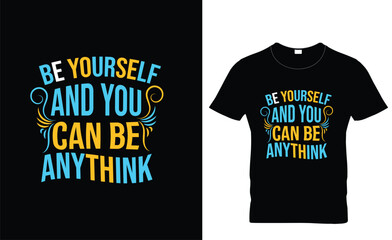 Motivational typography t shirt design, inspirational quotes t-shirt design,