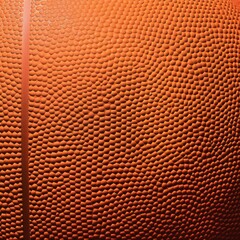Obraz premium Textured Basketball. Athletic Sports Concept