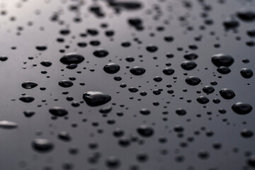 abstraction, drops on the surface, splashes of moisture, background screensaver, mind games