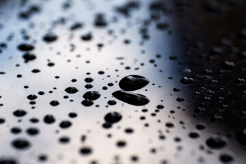 abstraction, drops on the surface, splashes of moisture, background screensaver, mind games