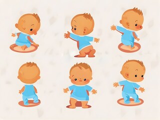 Fototapeta premium Precious Beginnings: Early Development and Baby Play