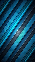Obraz premium Blue Black Abstract Background. A blue toned gradated background with a crossed diagonal pattern