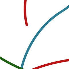 Green red blue abstract lines grid backdrop 