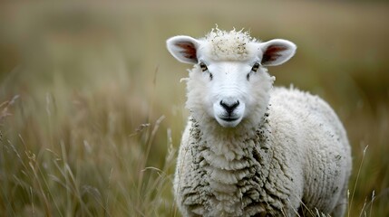 Obraz premium sheep in the field, sheeps, sheeps on nature, nature, sheep.