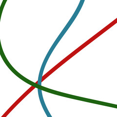 Green red blue abstract lines grid backdrop 