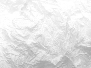 abstract crumpled white tissue photo background