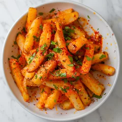 Poster Pantone 2022 very peri Peri Peri French Fries  © Manifest