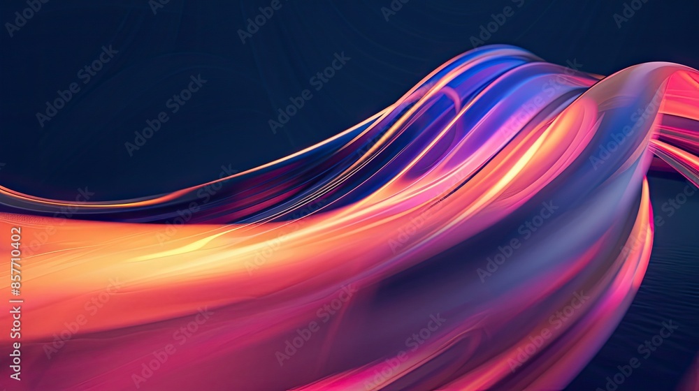 Poster modern high-speed motion effect with vibrant colors and dynamic lines, perfect for tech visuals.