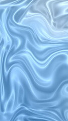 Blue Abstract Iridescent Holographic Silk Background 