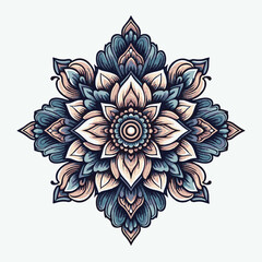 Artwork with beautiful floral design