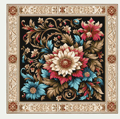 Decorative Floral Artwork