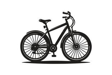 Obraz premium Bicycle Icon vector silhouette Illustration artwork