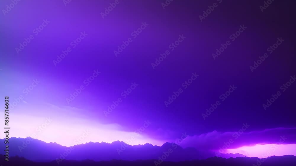Poster lightning strike over field generative ai