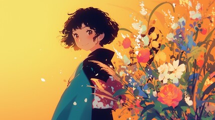 華道家の女性17