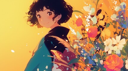 華道家の女性16