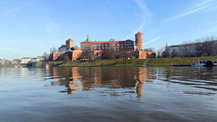The Wawel Royal Castle in Krakow, Poland