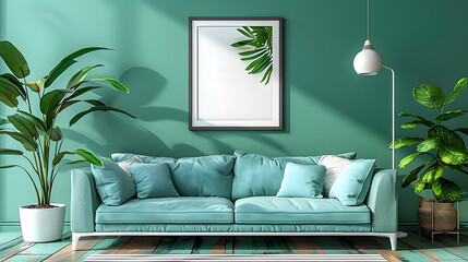 modern creative living room interior design backdrop ideas concept house beautiful background elevation of sofa with decorative photo paint frame 