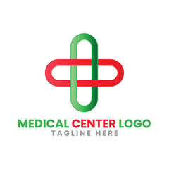 Company brand Medical center logo design