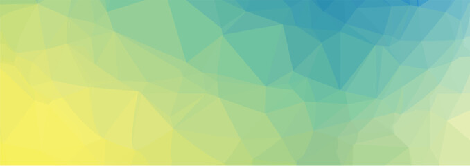 Fototapeta premium Gradient multicolor polygon pattern. Low poly design. Vector illustration 