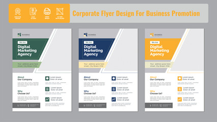 Creative Corporate Flyer Layout