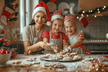Make the most of the festive season by baking cookies with your loved ones. Its a joyful activity that creates special memories and strengthens family bonds, adding warmth to the winter season