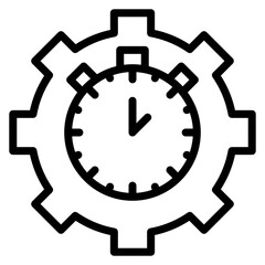 Workflow Optimization icon vector image. Can be used for Operations Management.