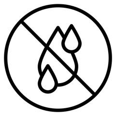 Non Greasy icon vector image. Can be used for Sun Protection.