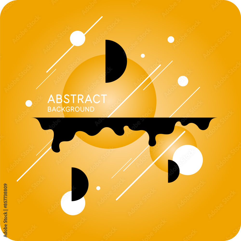 Poster background with abstract shapes. a template for design and creativity. the composition of the figure